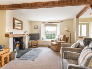 A little window seat for reading, contemplating or resting.