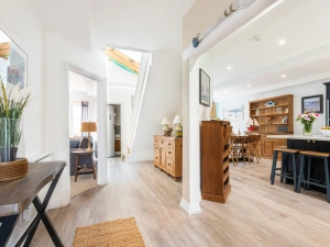 The beautiful entrance hallway.