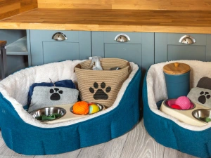 Thoughtful touches from the owners for your furry friends!