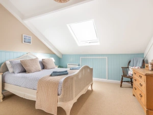 The lovely master bedroom. 