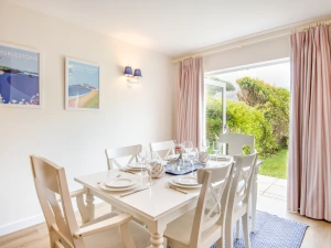 The dining area 