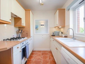 The kitchen 