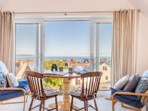 Views across Slapton Ley and Sands from this 2 bedroom dog friendly holiday home in South Devon.