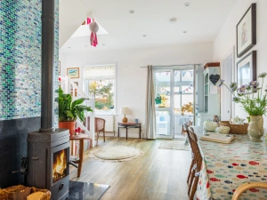 Open plan kitchen diner on the ground floor