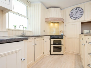 The beautiful equipped kitchen