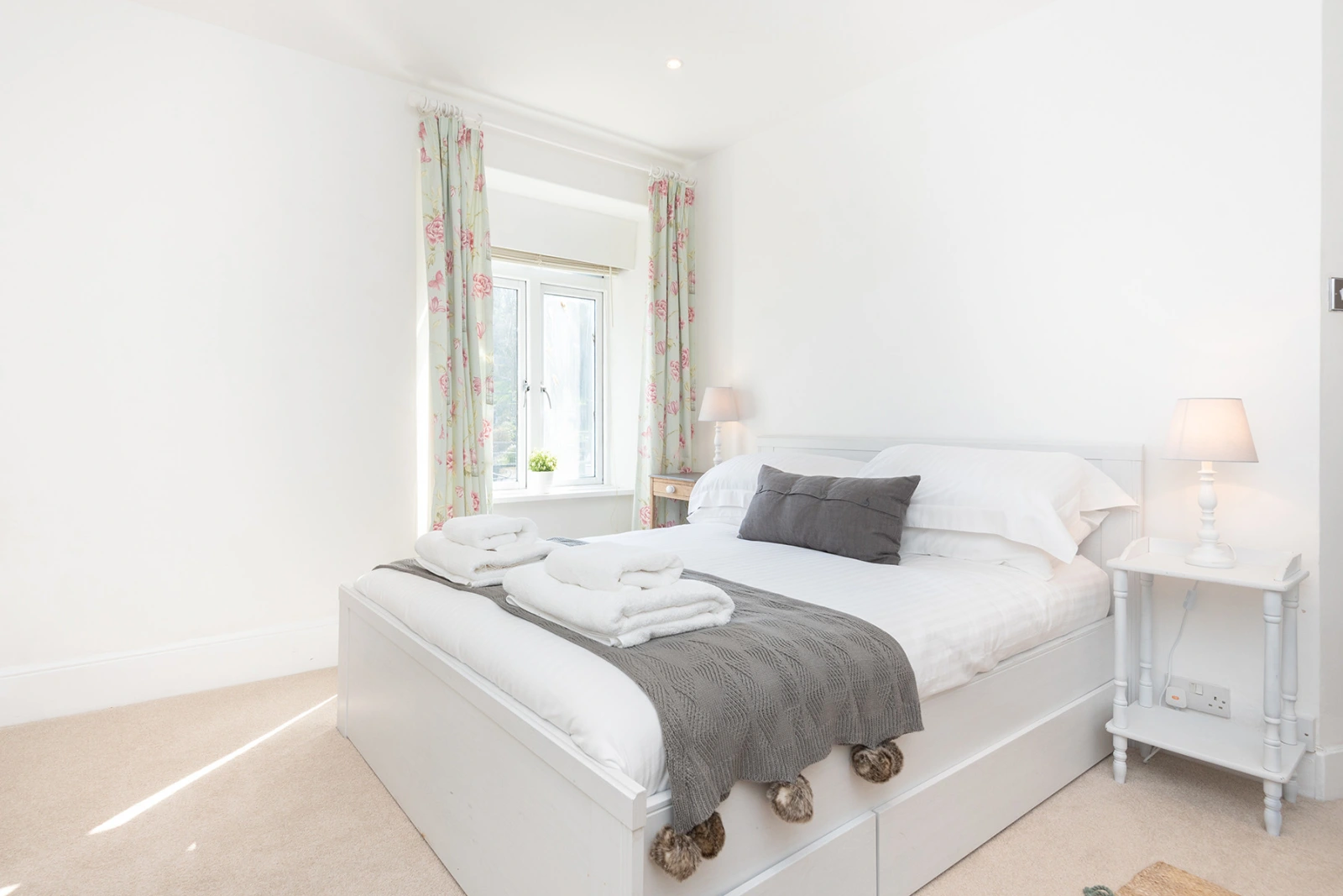 The second double bedroom