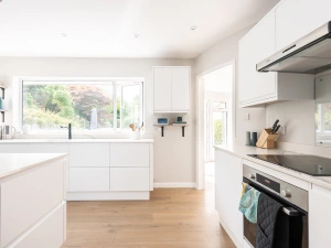 A closer look at the kitchen 