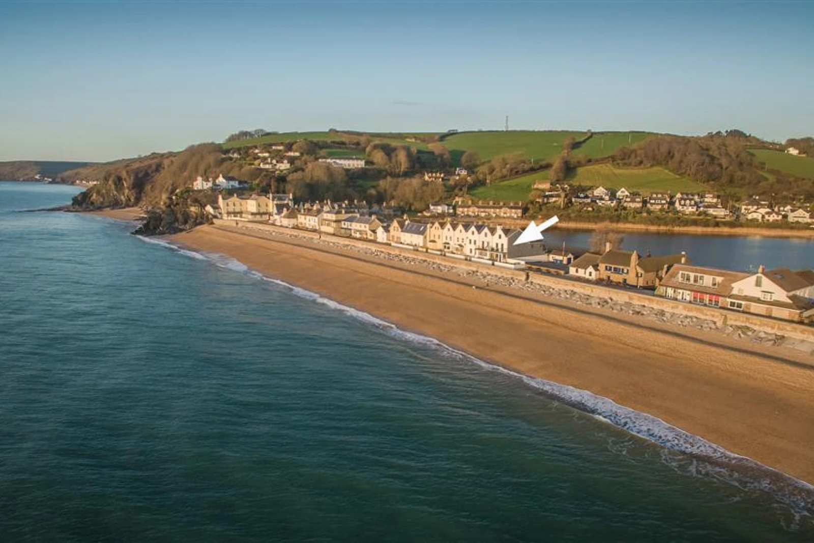 Reeds, right on the Torcross seafront.