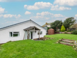 Rear garden looking down to the house
