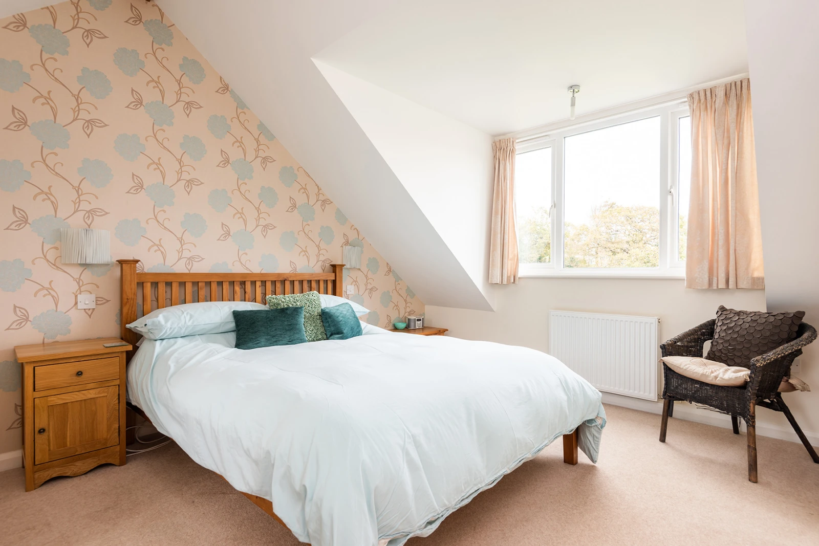 The master double bedroom