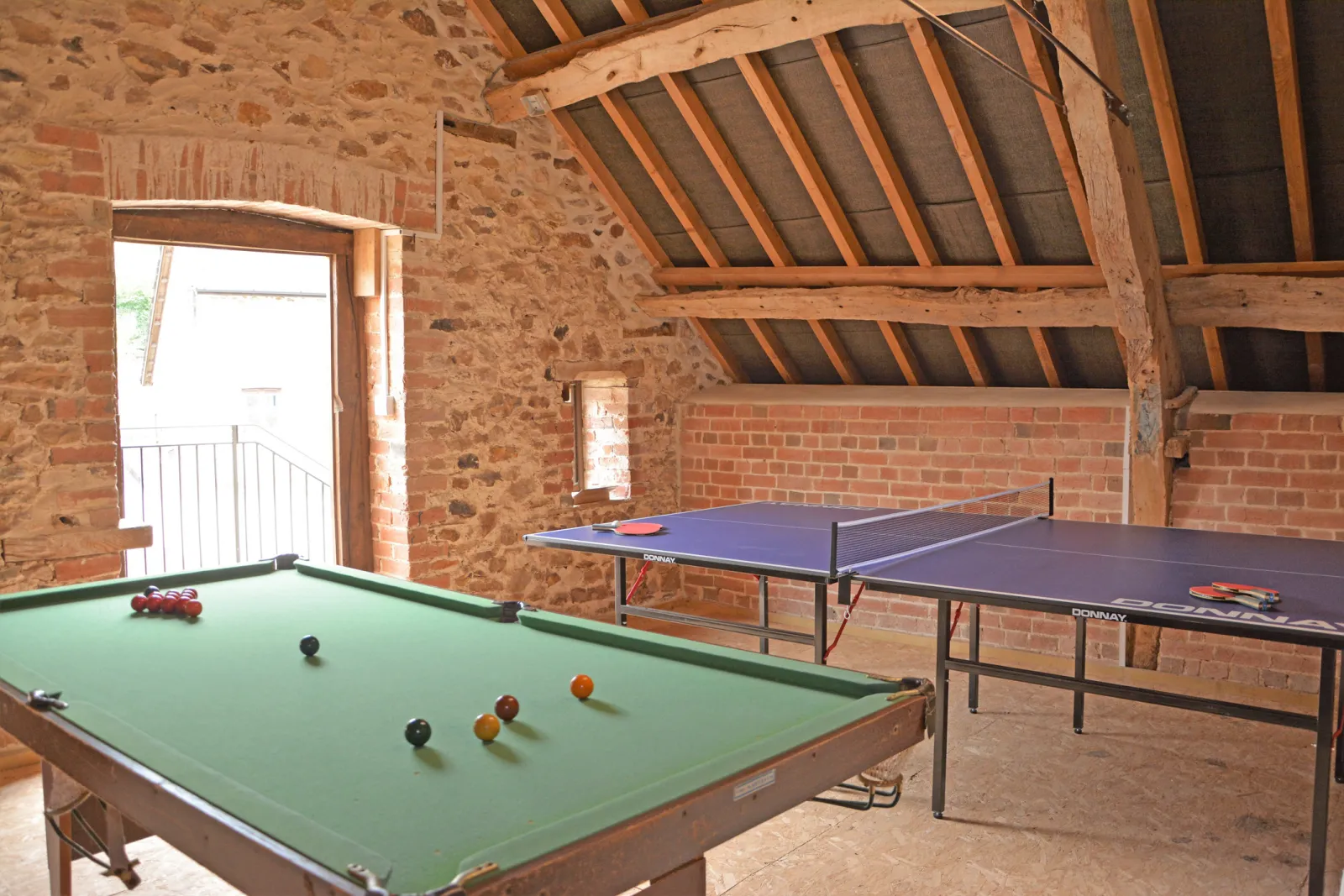 The games room