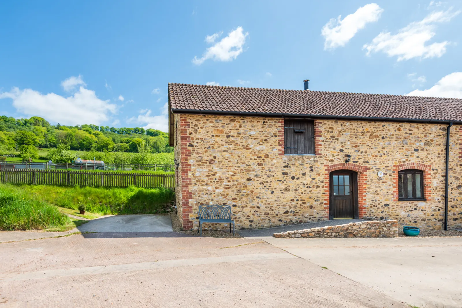 Attractive cottage on a working farm