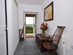 The hallway at The White House.