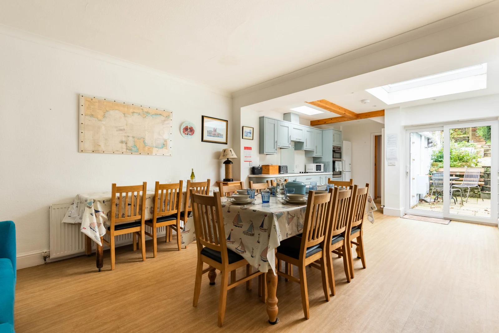 The kitchen diner
