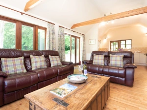 The spacious lounge area