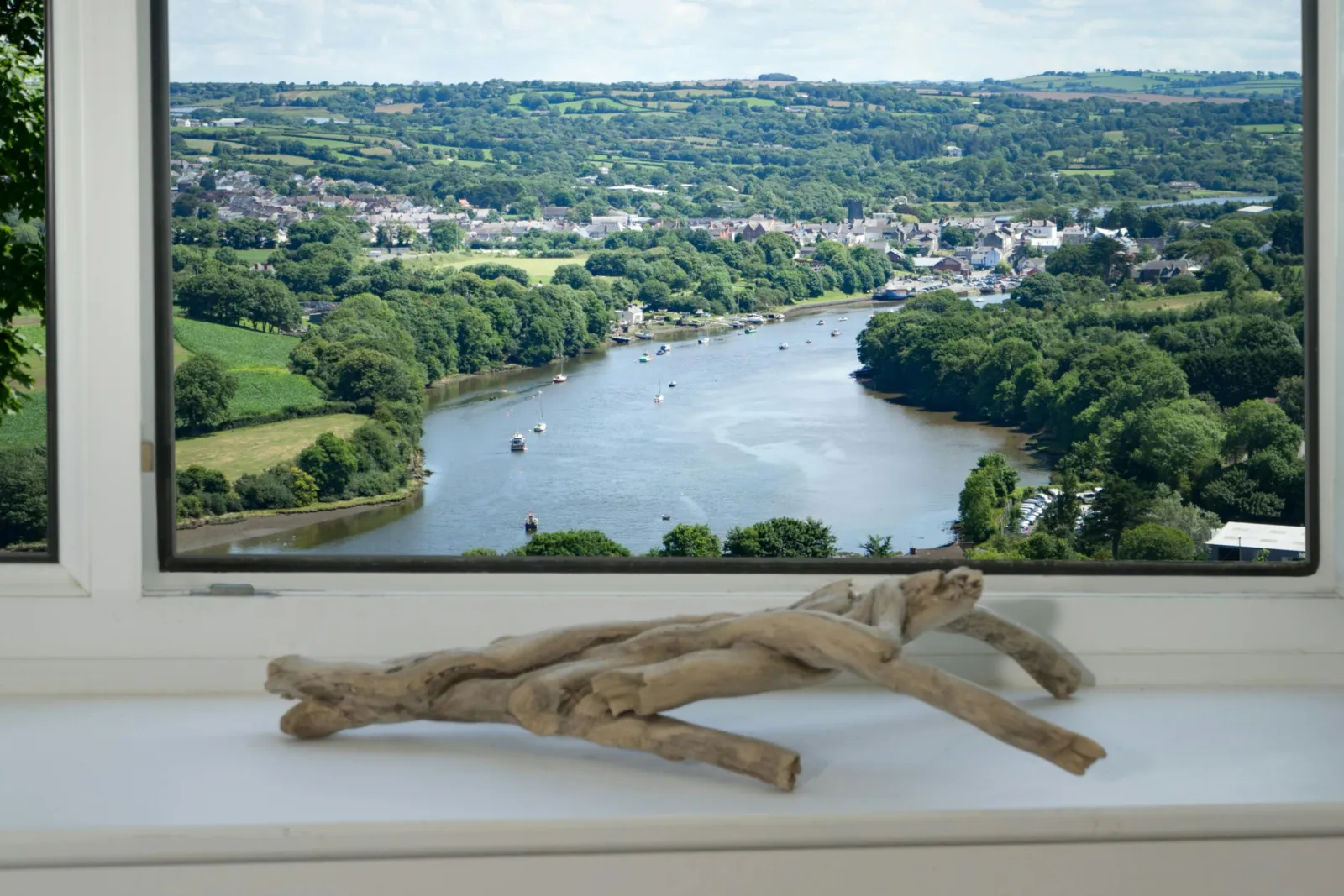 View from the window of the Teifi Estuary