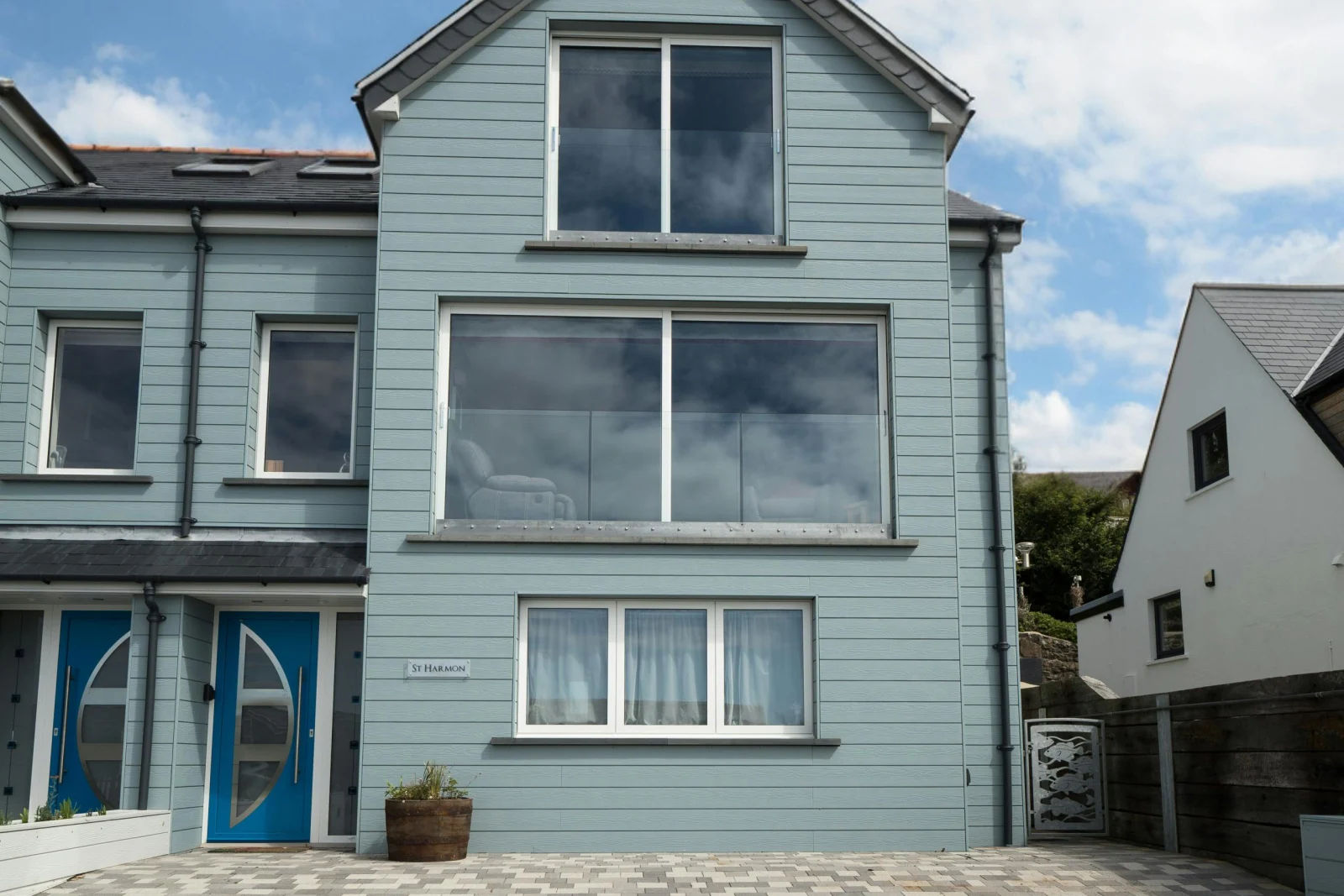 The outside of St Harmon