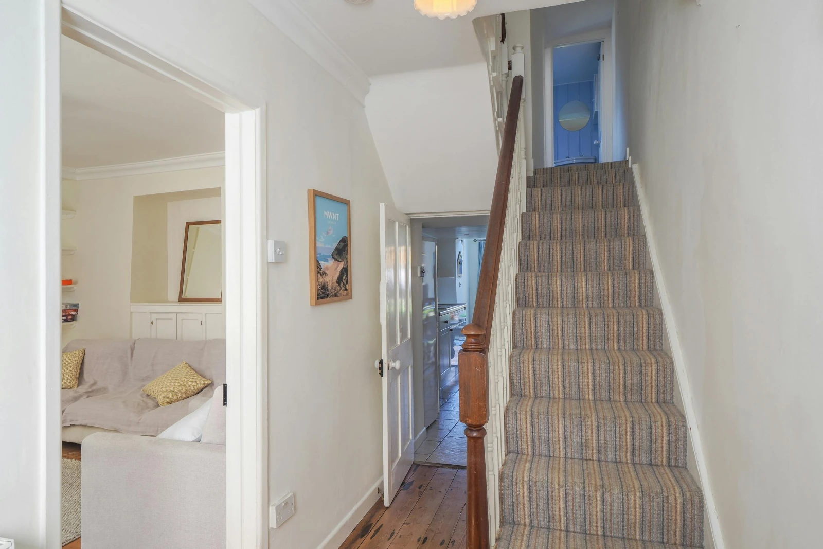 Hallway and staircase