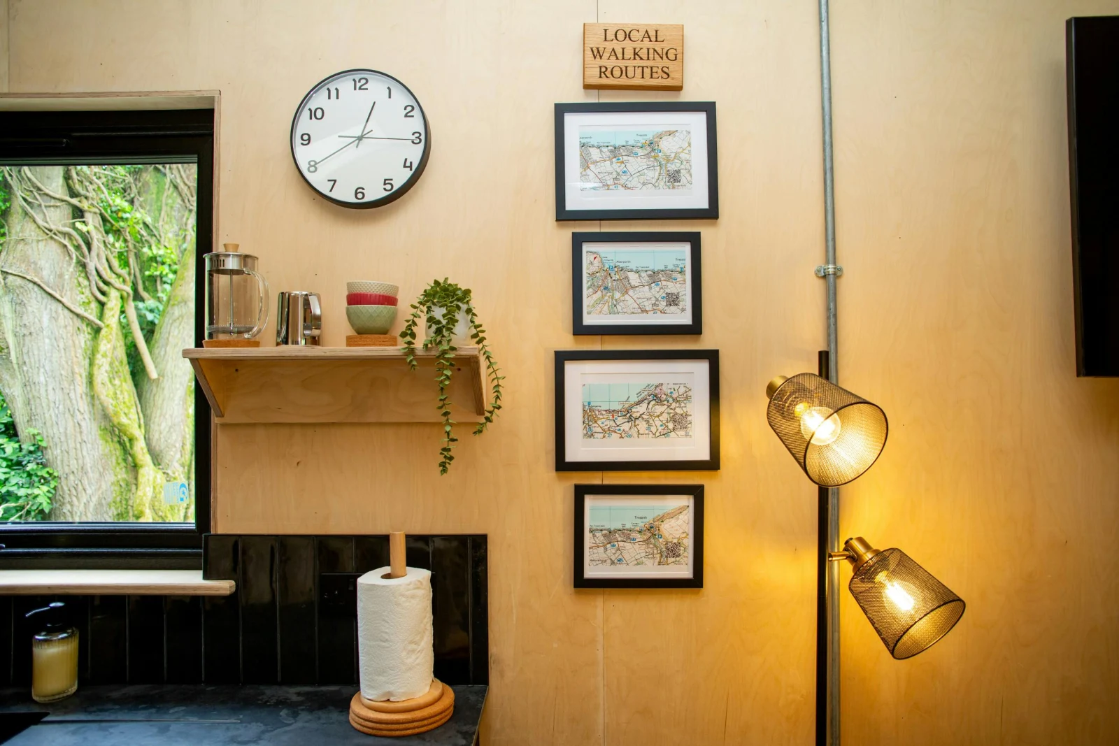 Industrial wall lights